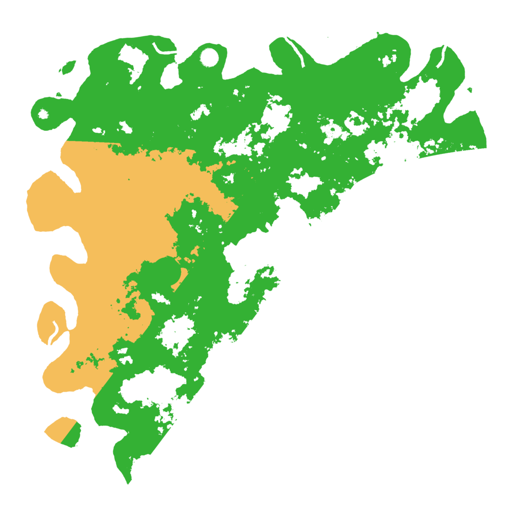 Biome Rust Map: Procedural Map, Size: 5000, Seed: 4896