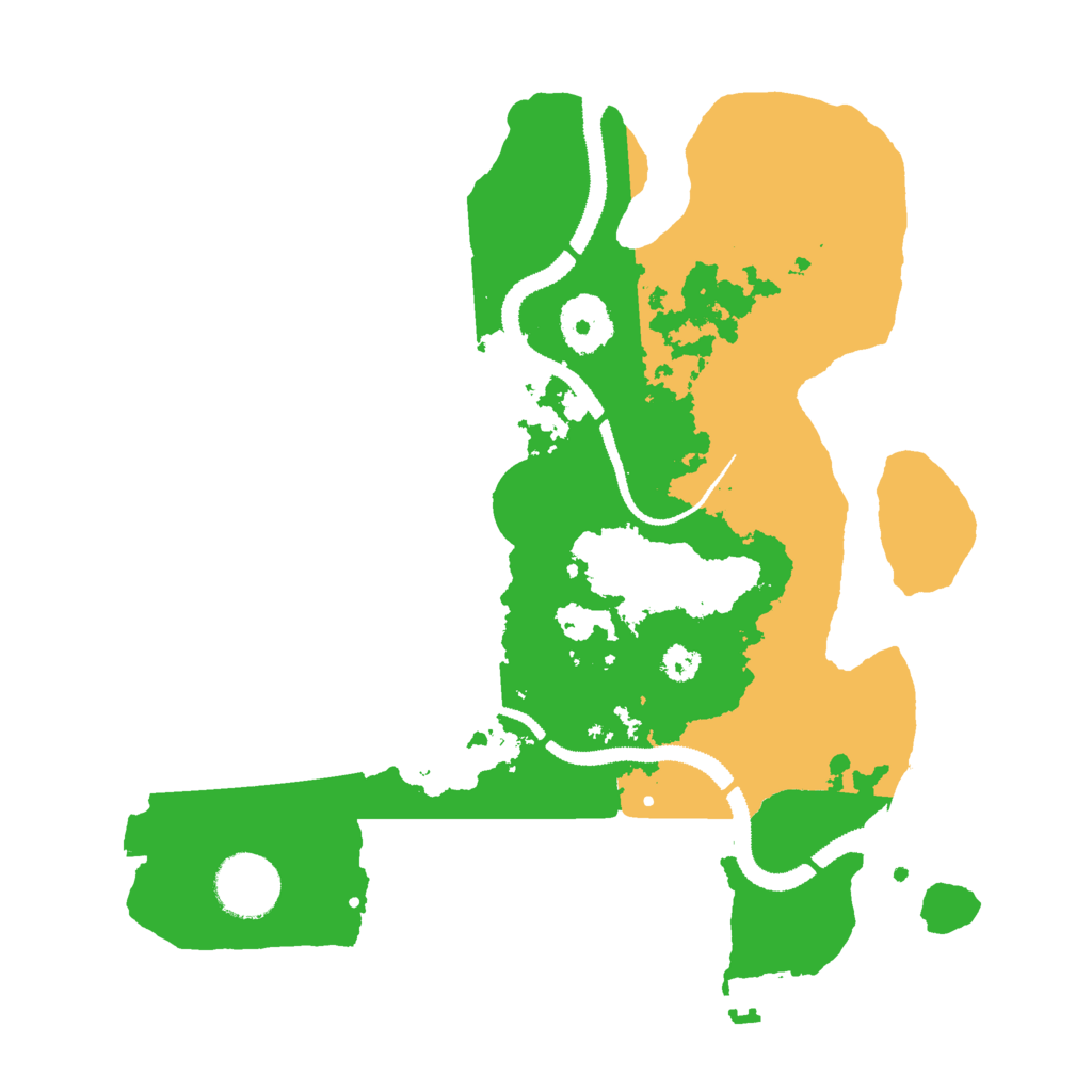 Biome Rust Map: Procedural Map, Size: 3000, Seed: 1532500283