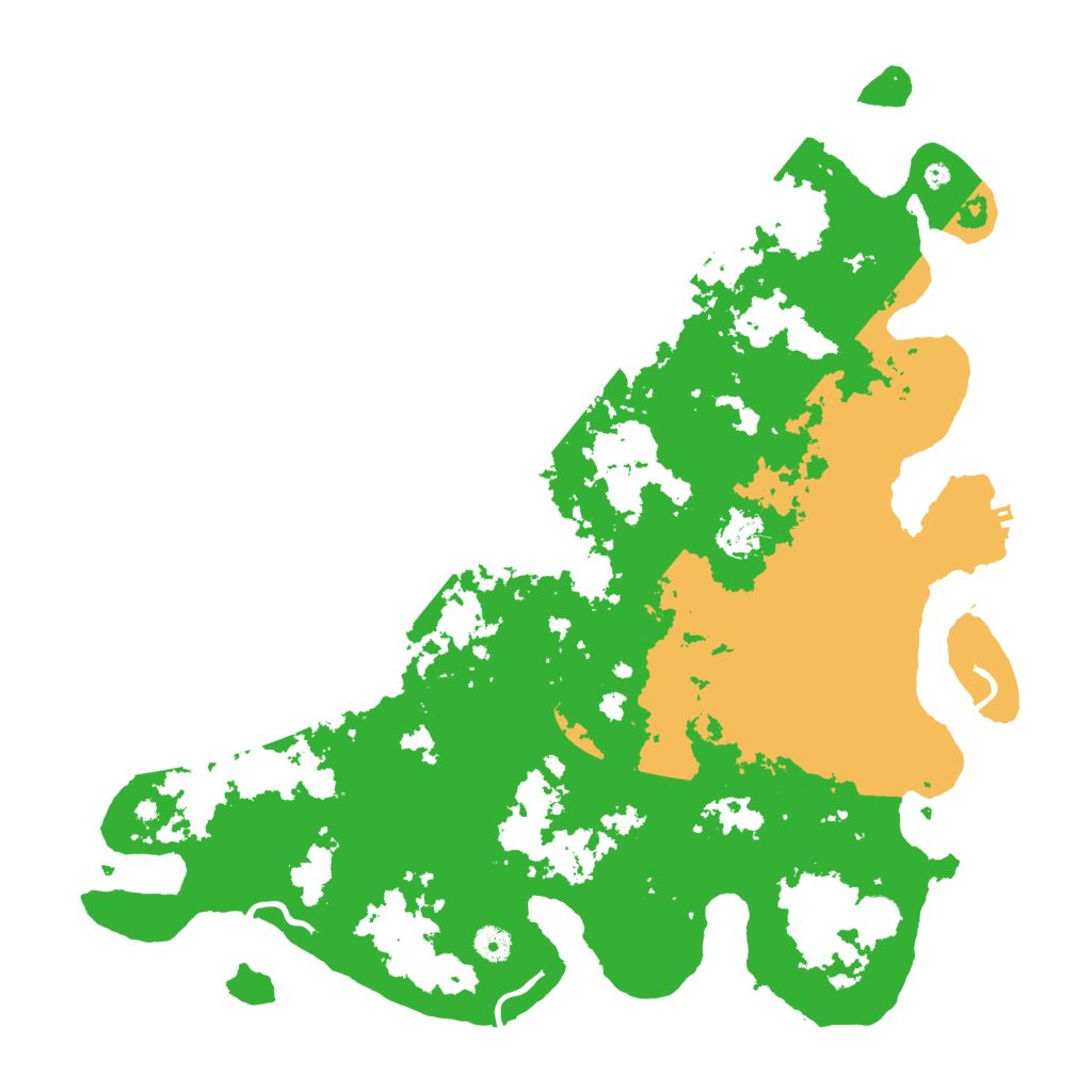 Biome Rust Map: Procedural Map, Size: 4500, Seed: 5469