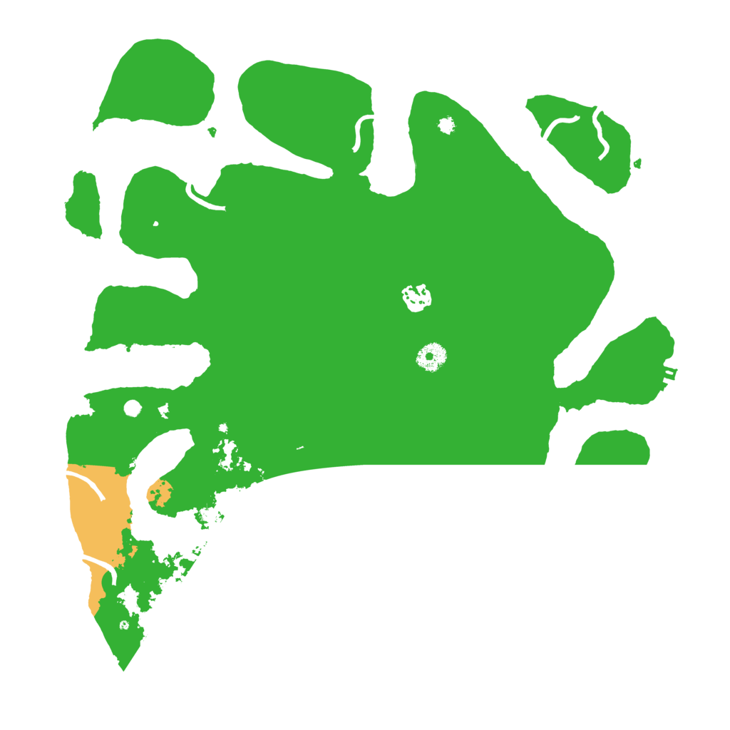 Biome Rust Map: Procedural Map, Size: 3850, Seed: 734697603