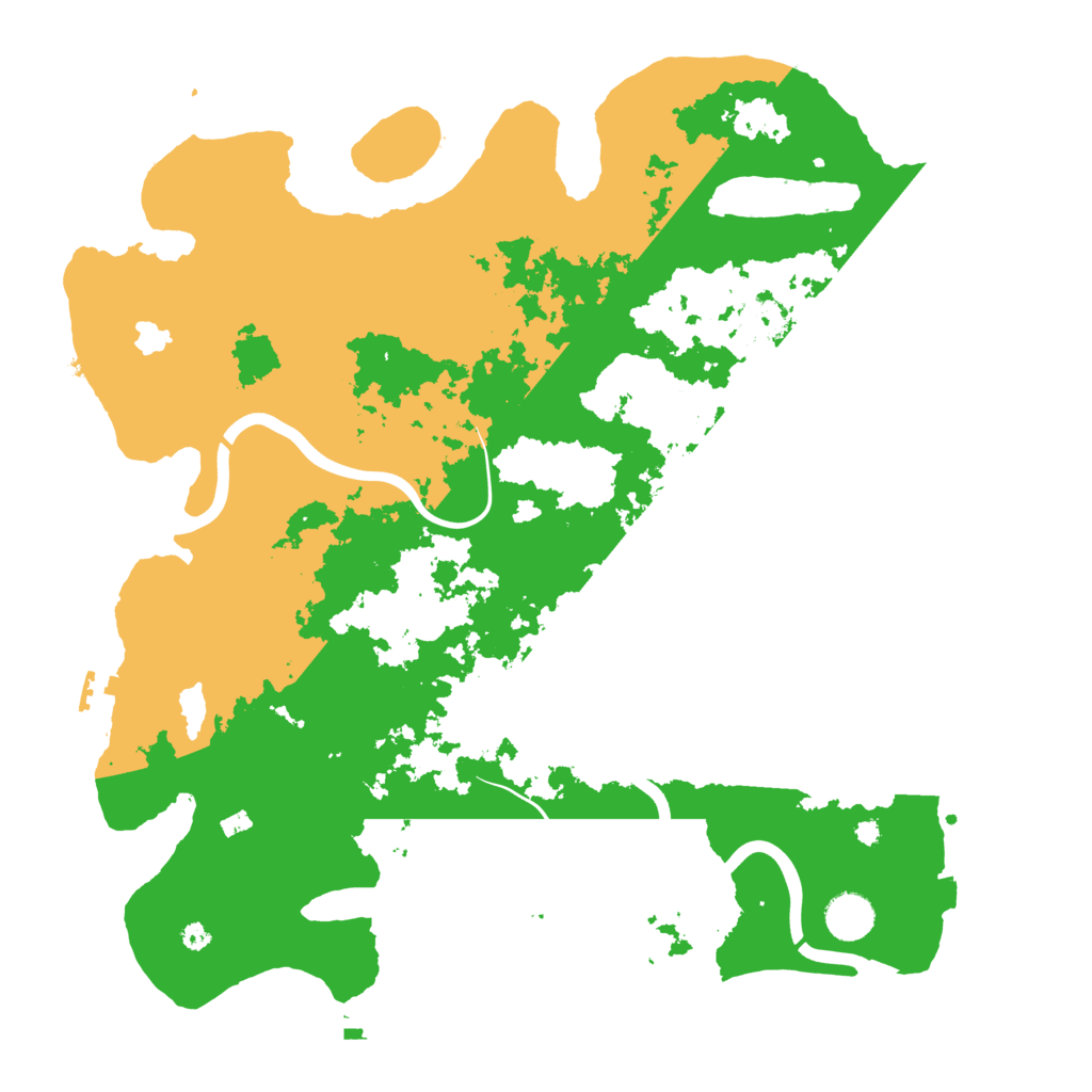 Biome Rust Map: Procedural Map, Size: 4000, Seed: 3591582
