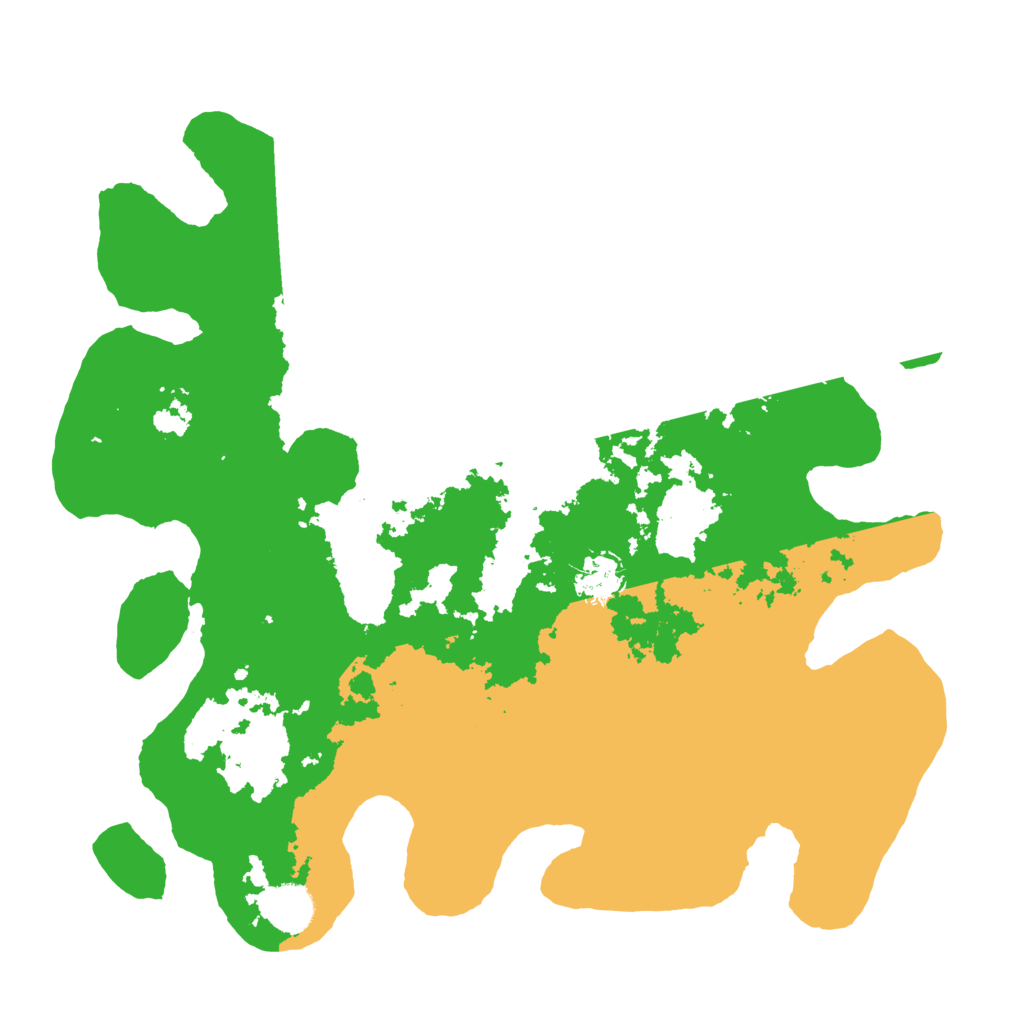 Biome Rust Map: Barren, Size: 3750, Seed: 1