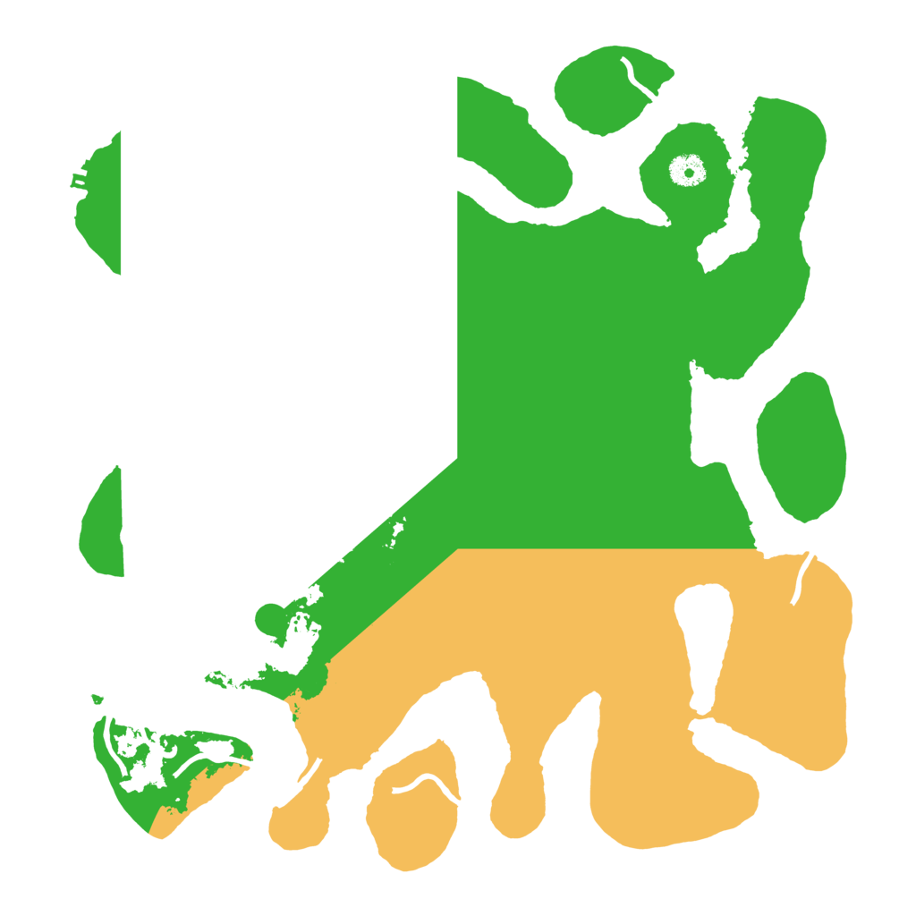 Biome Rust Map: Procedural Map, Size: 4000, Seed: 938745