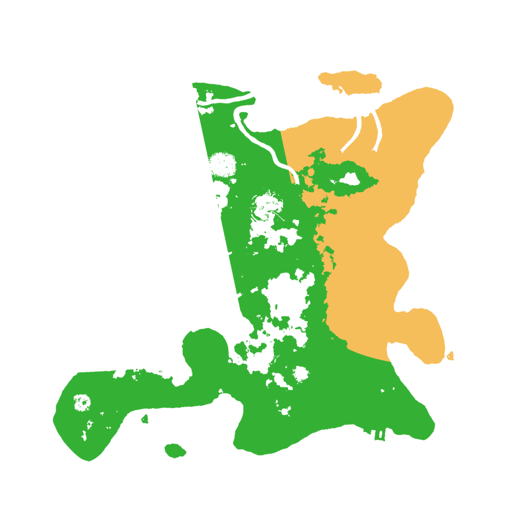 Biome Rust Map: Procedural Map, Size: 3000, Seed: 702450714