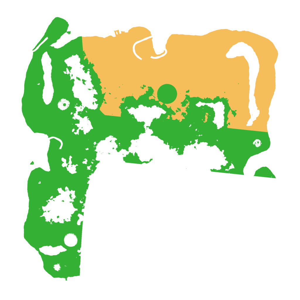 Biome Rust Map: Procedural Map, Size: 4000, Seed: 90121