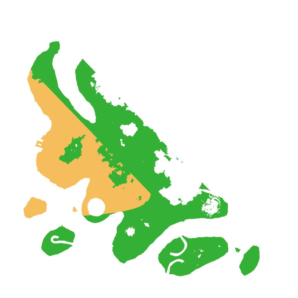 Biome Rust Map: Procedural Map, Size: 3000, Seed: 839882