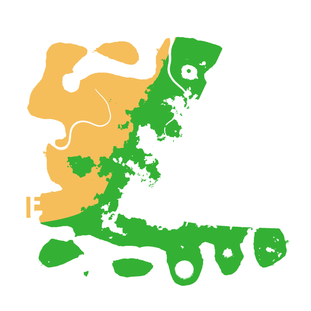 Biome Rust Map: Procedural Map, Size: 3000, Seed: 251303