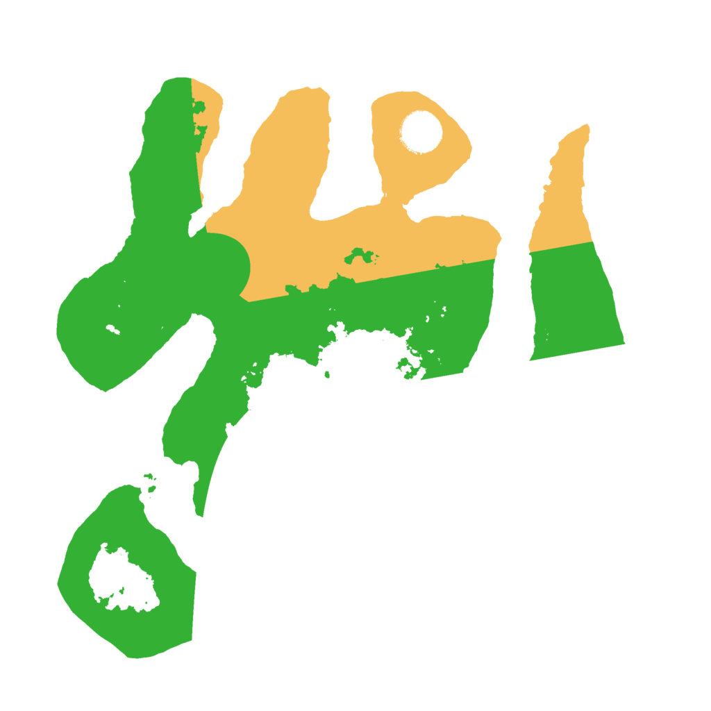 Biome Rust Map: Barren, Size: 3000, Seed: 736746