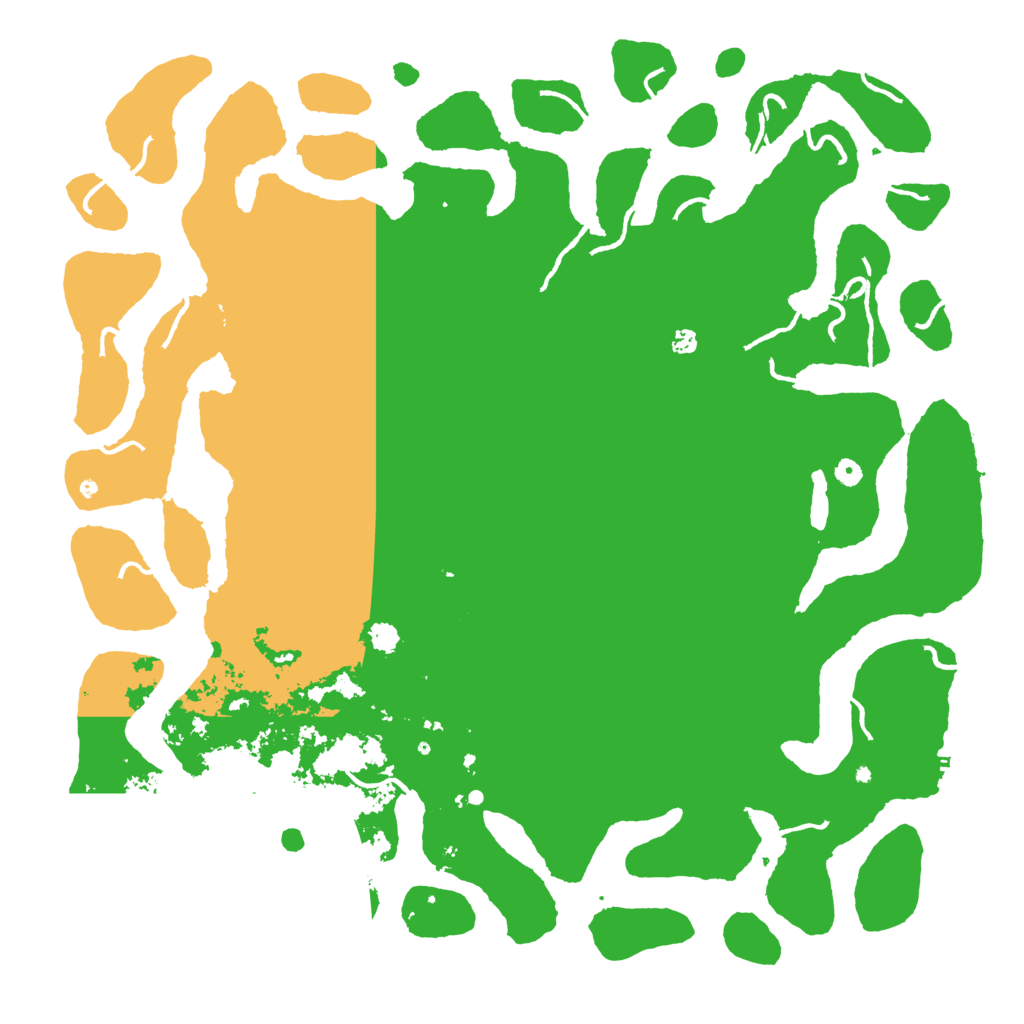 Biome Rust Map: Procedural Map, Size: 6000, Seed: 2567854