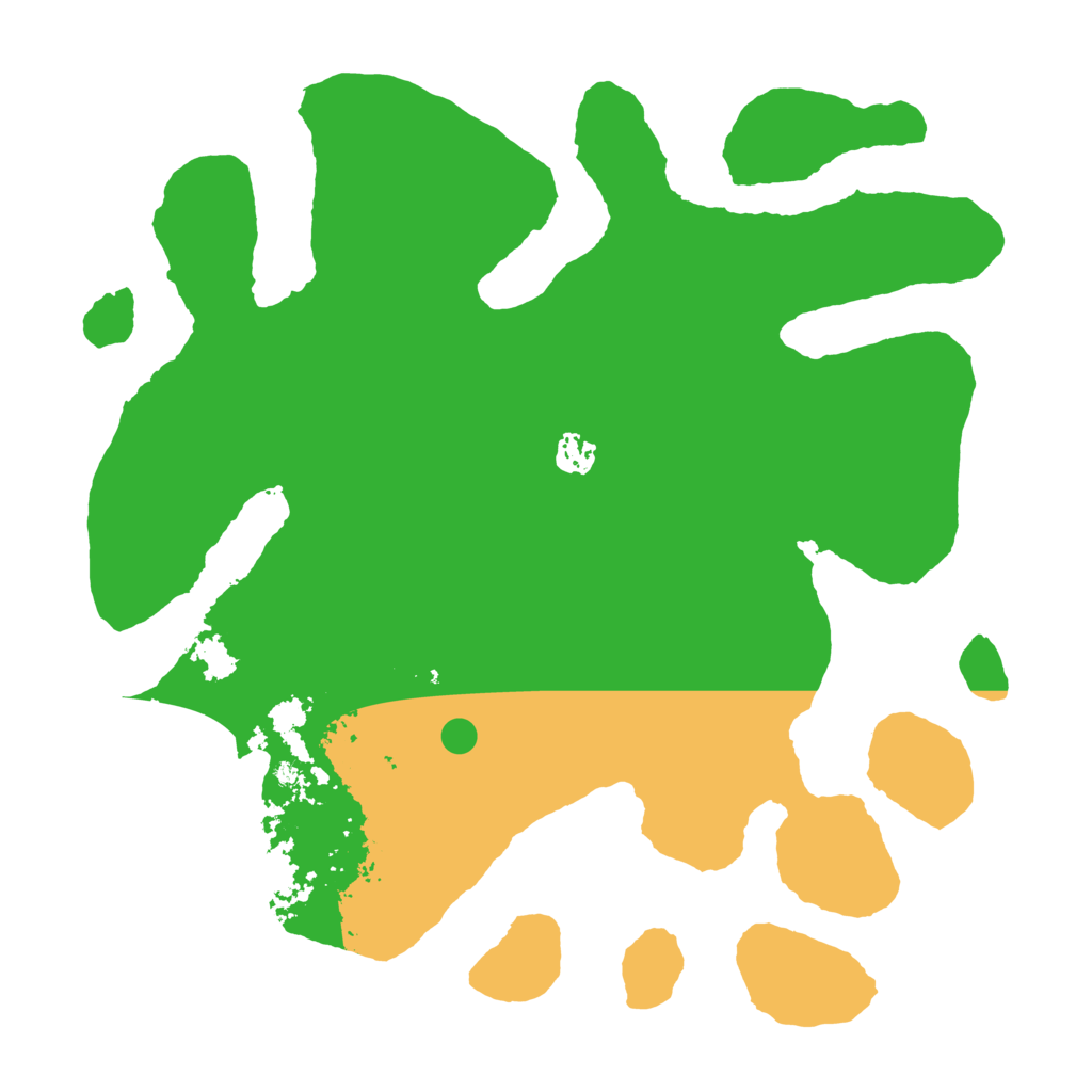 Biome Rust Map: Barren, Size: 4000, Seed: 334455