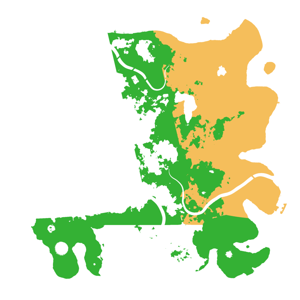 Biome Rust Map: Procedural Map, Size: 4000, Seed: 420777