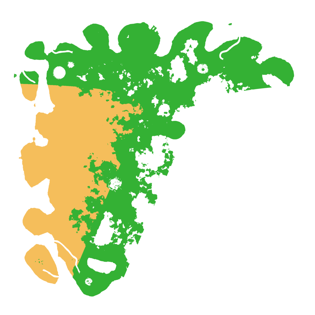 Biome Rust Map: Procedural Map, Size: 4500, Seed: 9369654