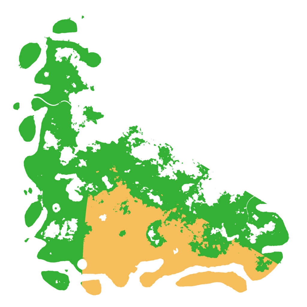 Biome Rust Map: Procedural Map, Size: 5500, Seed: 1078492545
