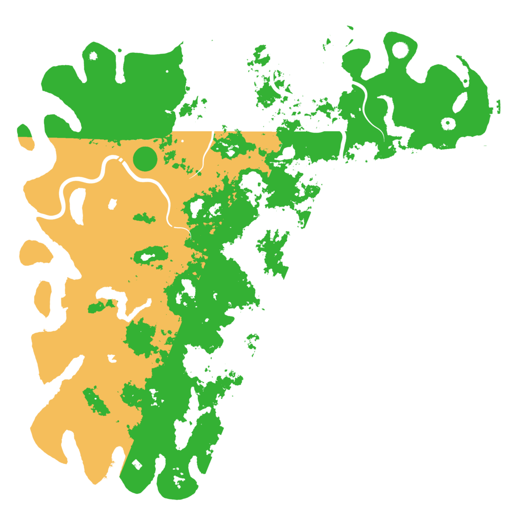 Biome Rust Map: Procedural Map, Size: 5700, Seed: 202665015