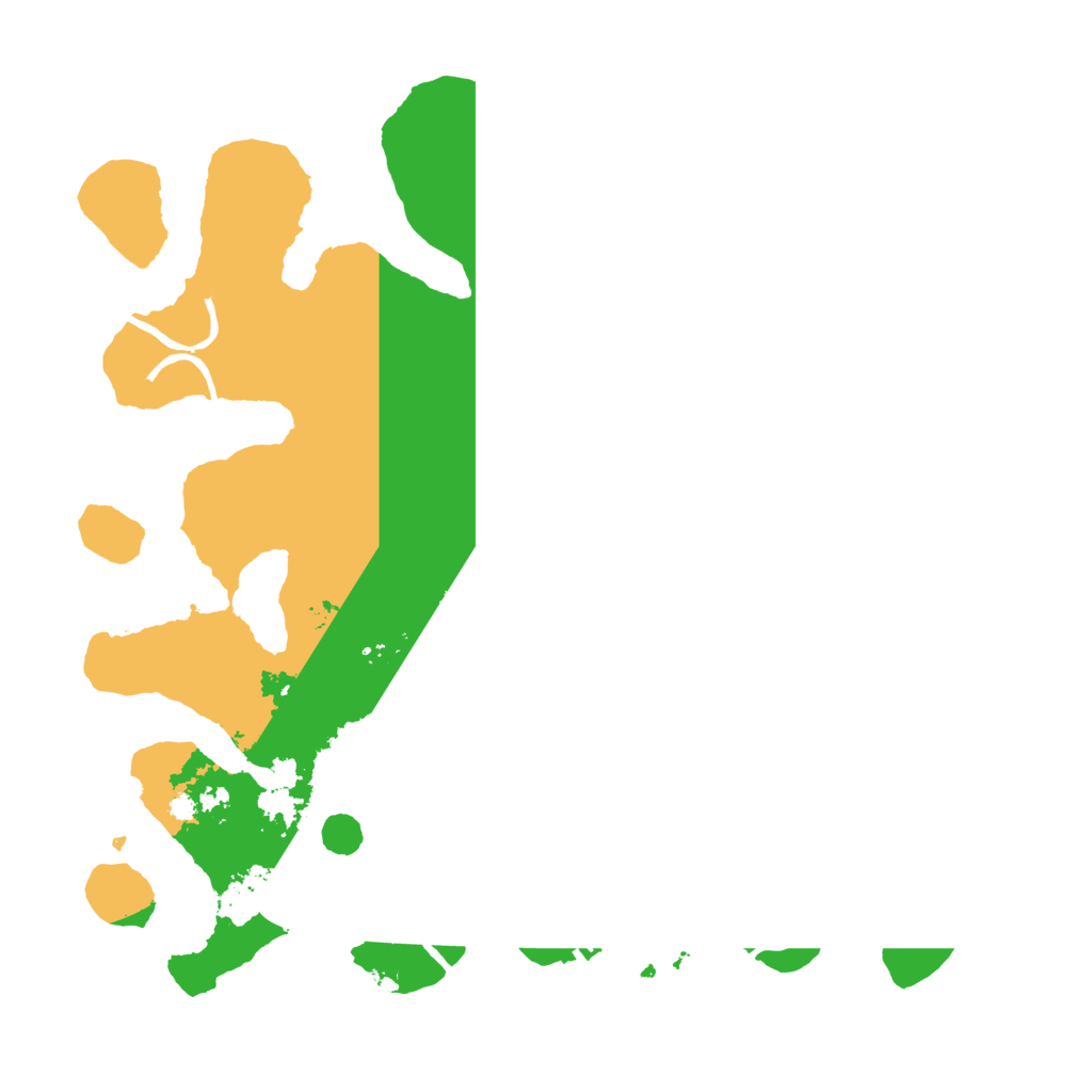 Biome Rust Map: Procedural Map, Size: 3700, Seed: 2124841615