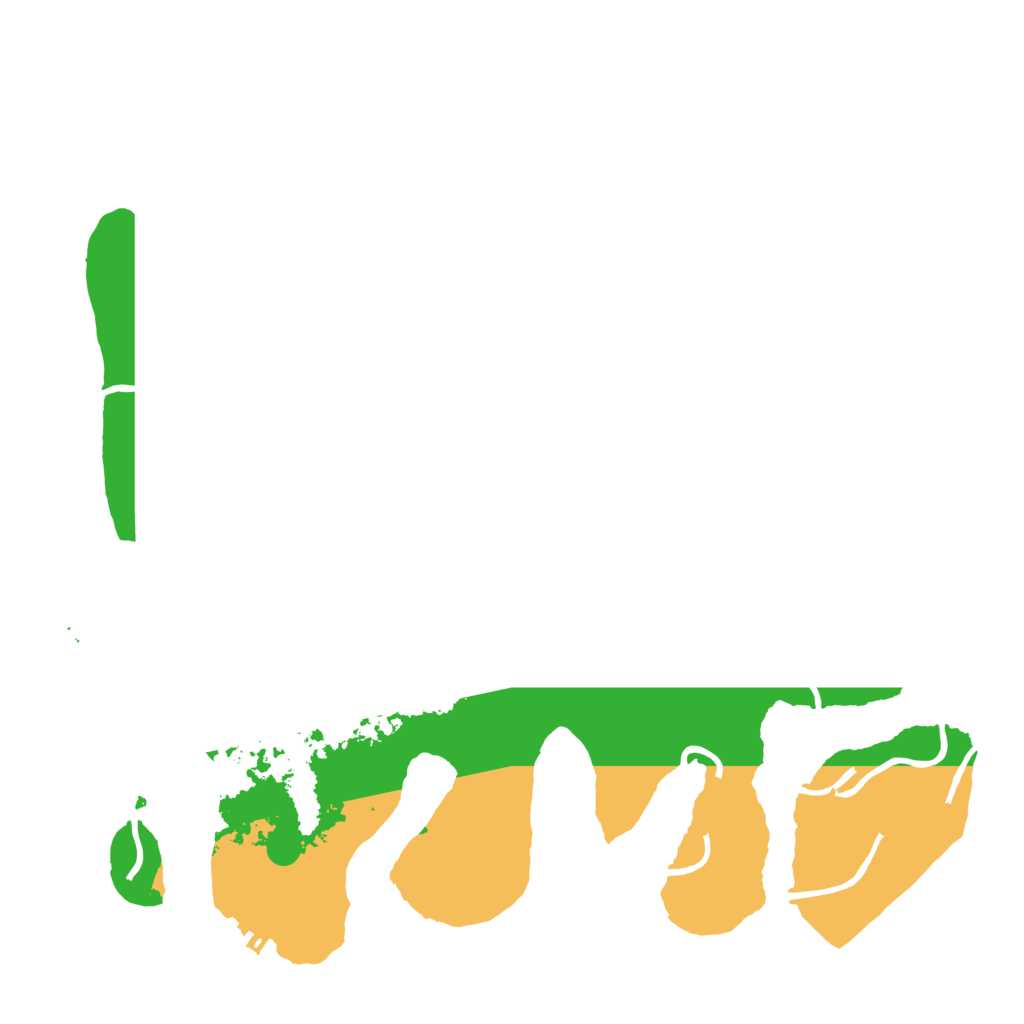 Biome Rust Map: Procedural Map, Size: 4000, Seed: 18575317