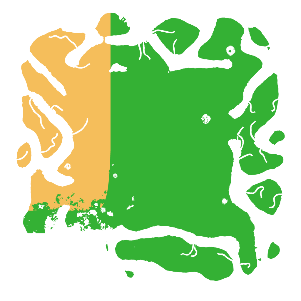 Biome Rust Map: Procedural Map, Size: 5000, Seed: 568568