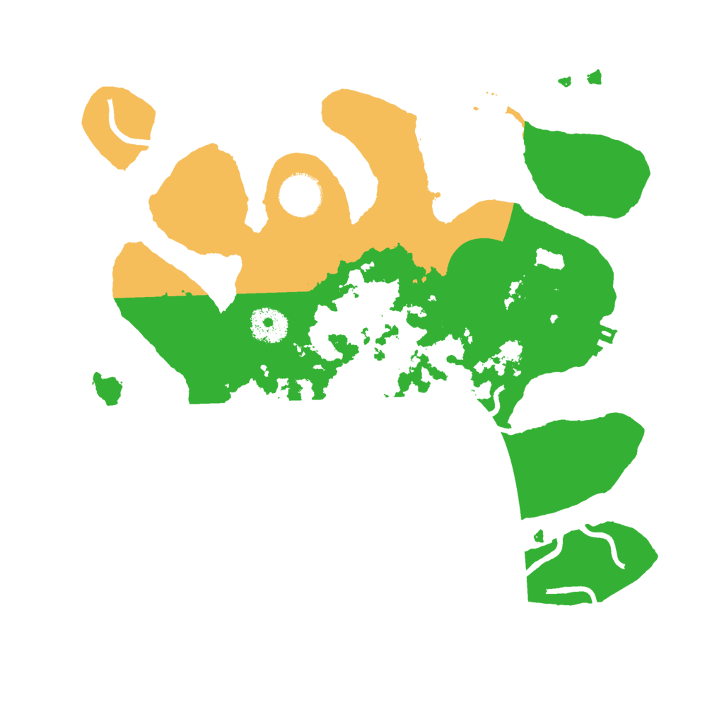 Biome Rust Map: Procedural Map, Size: 3000, Seed: 757553