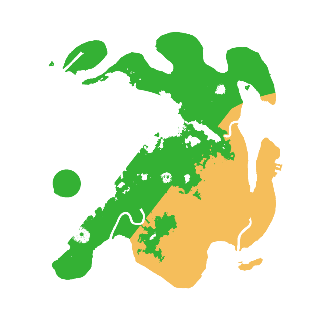 Biome Rust Map: Procedural Map, Size: 3000, Seed: 65785