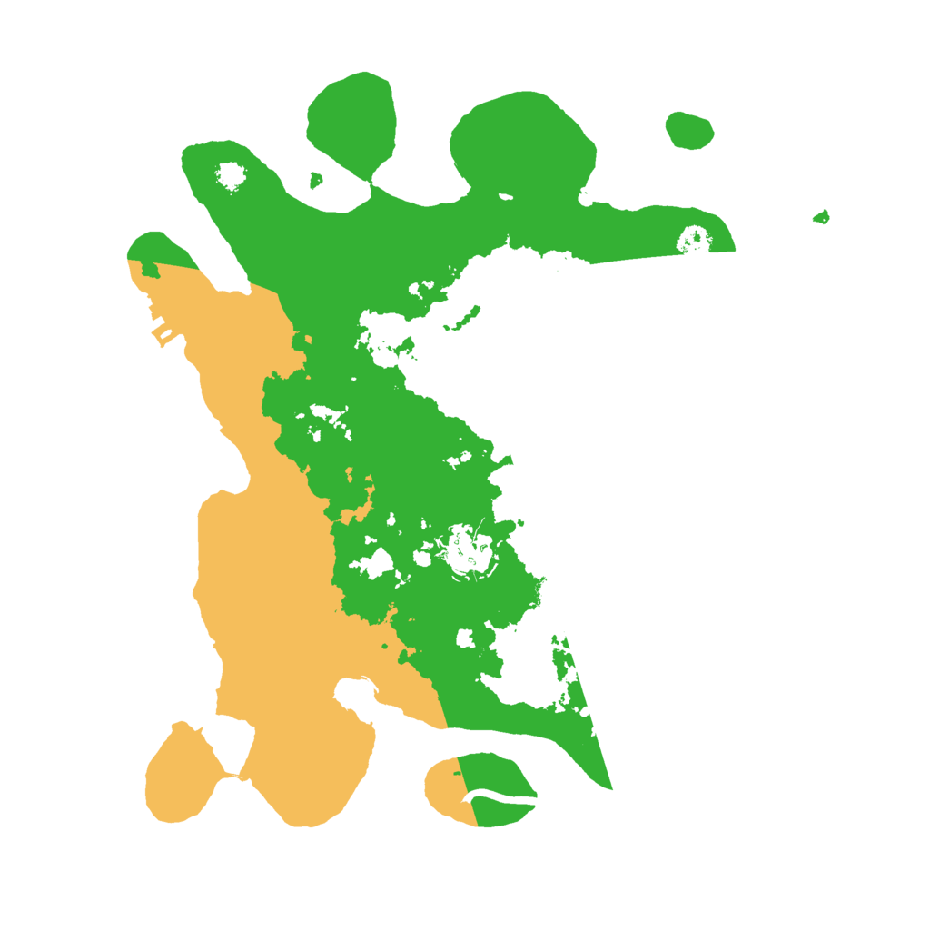 Biome Rust Map: Procedural Map, Size: 3000, Seed: 236920