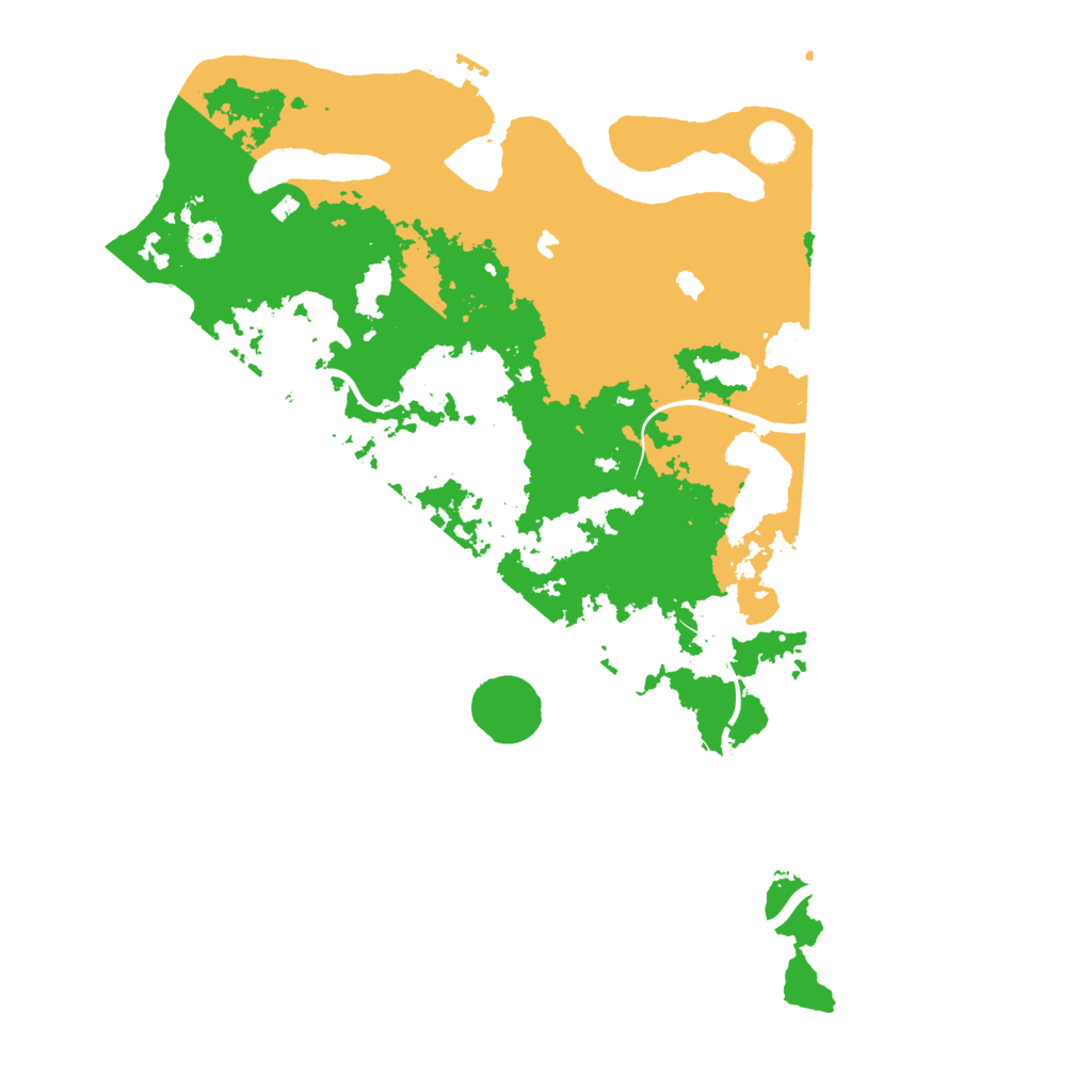 Biome Rust Map: Procedural Map, Size: 4500, Seed: 1260409389