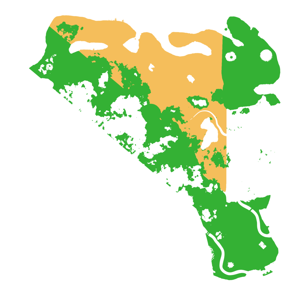 Biome Rust Map: Procedural Map, Size: 4500, Seed: 1260409389