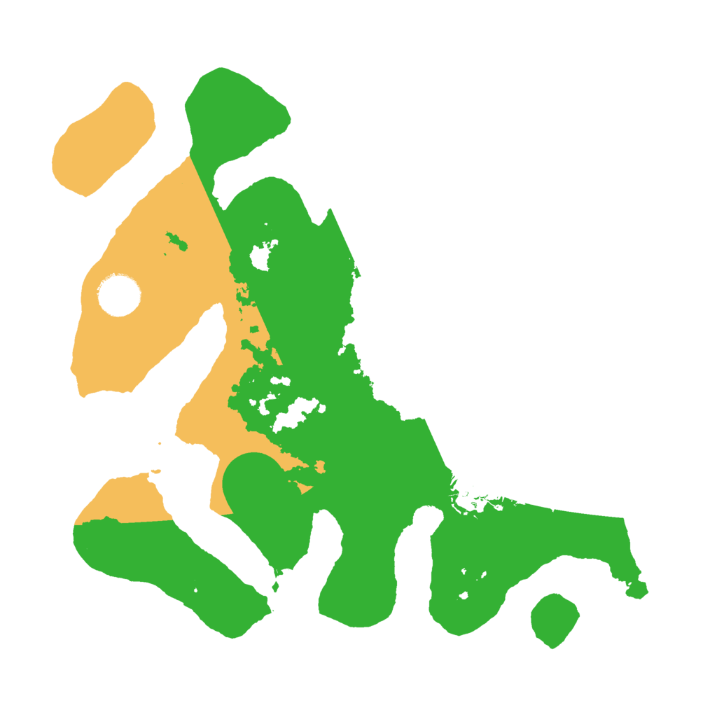 Biome Rust Map: Barren, Size: 3000, Seed: 783685