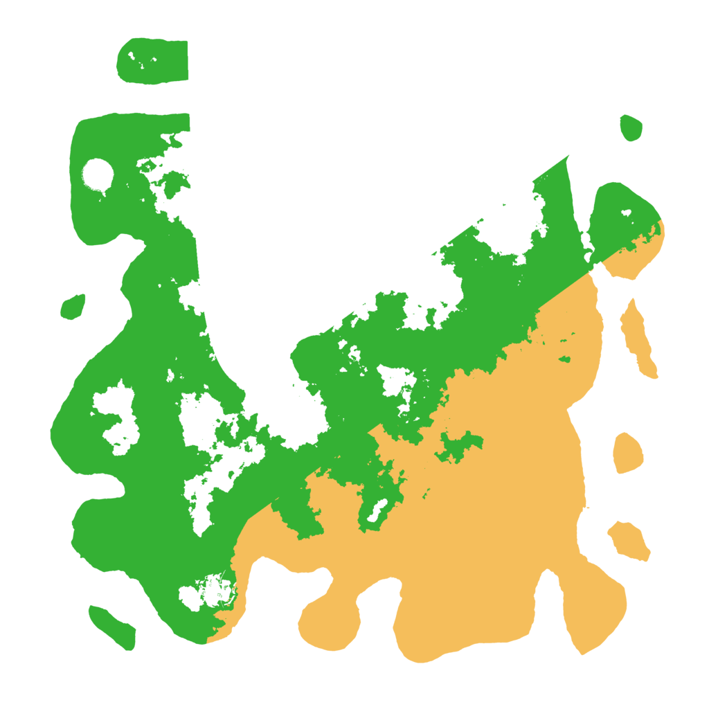 Biome Rust Map: Barren, Size: 4000, Seed: 411594091