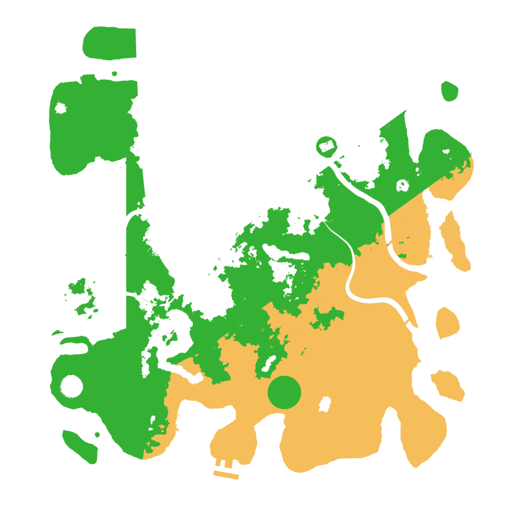 Biome Rust Map: Procedural Map, Size: 4000, Seed: 411594091