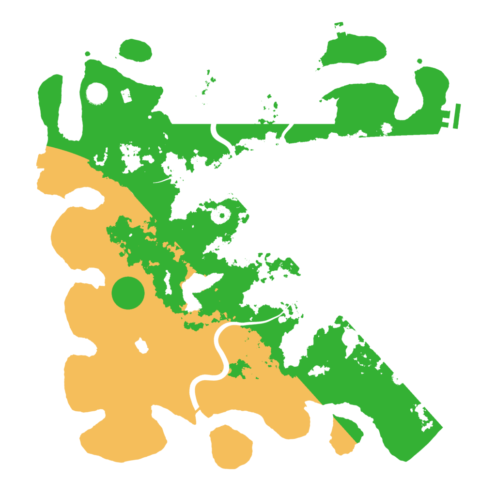 Biome Rust Map: Procedural Map, Size: 4000, Seed: 1637870921