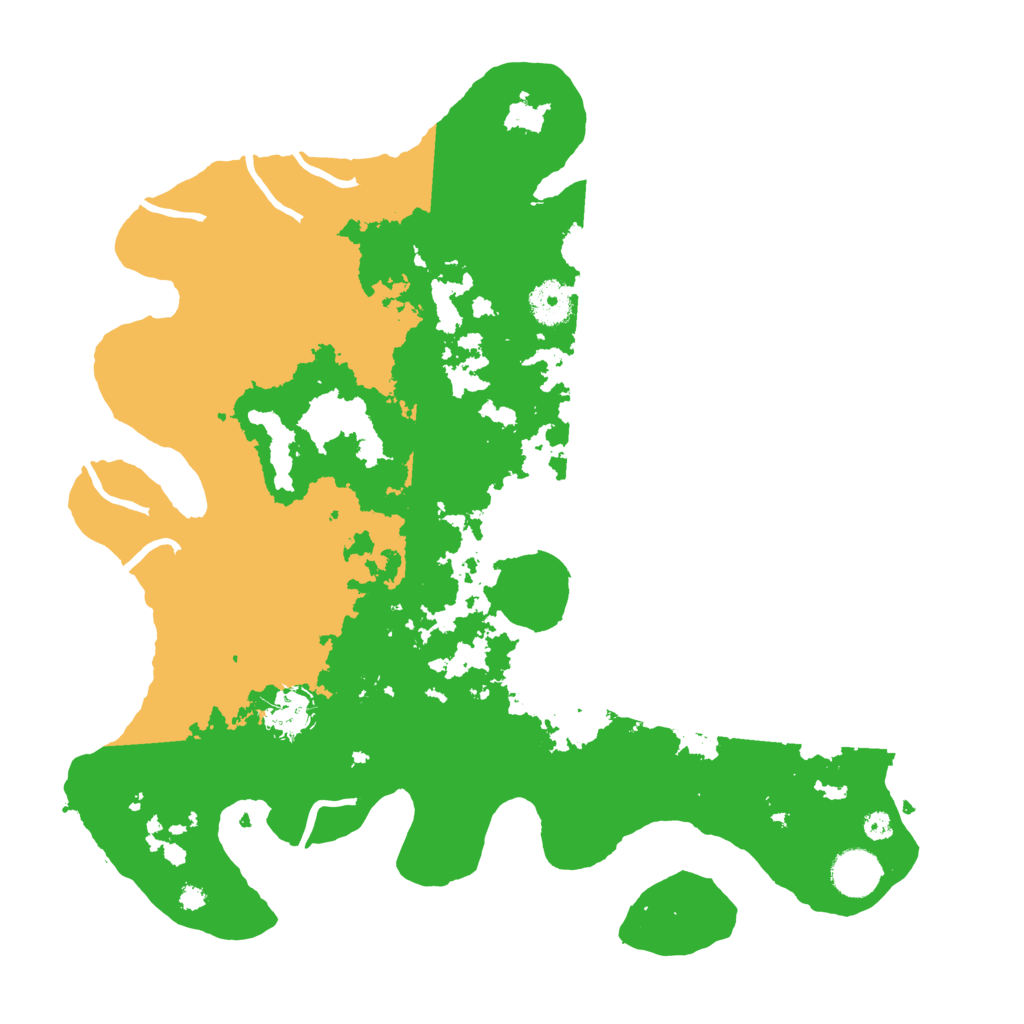 Biome Rust Map: Procedural Map, Size: 3701, Seed: 2147304629