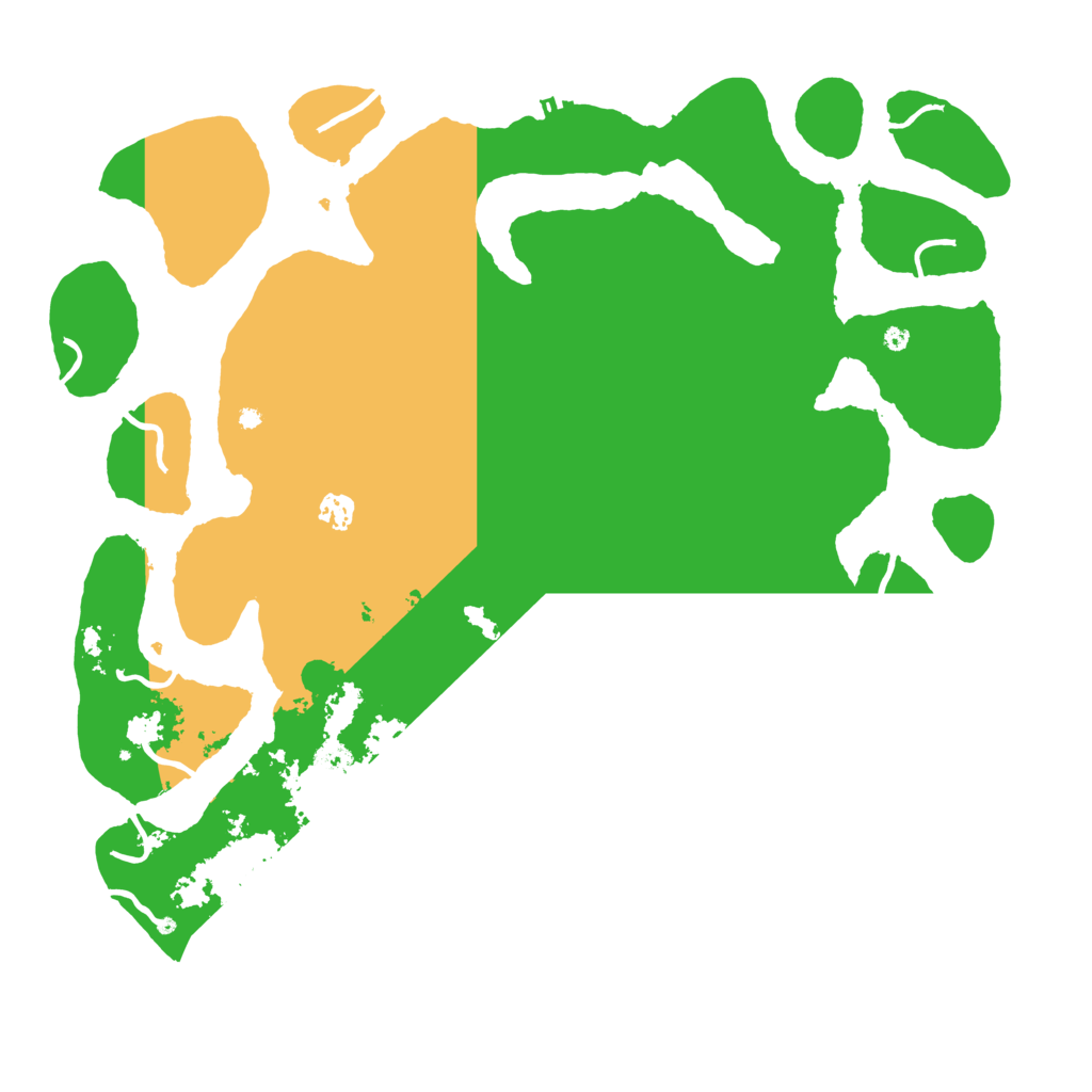 Biome Rust Map: Procedural Map, Size: 4500, Seed: 11695291