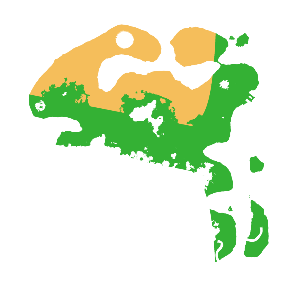 Biome Rust Map: Procedural Map, Size: 3000, Seed: 310897646