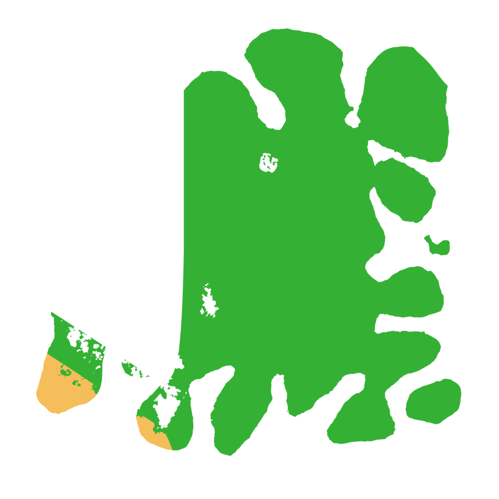 Biome Rust Map: Barren, Size: 3950, Seed: 1923