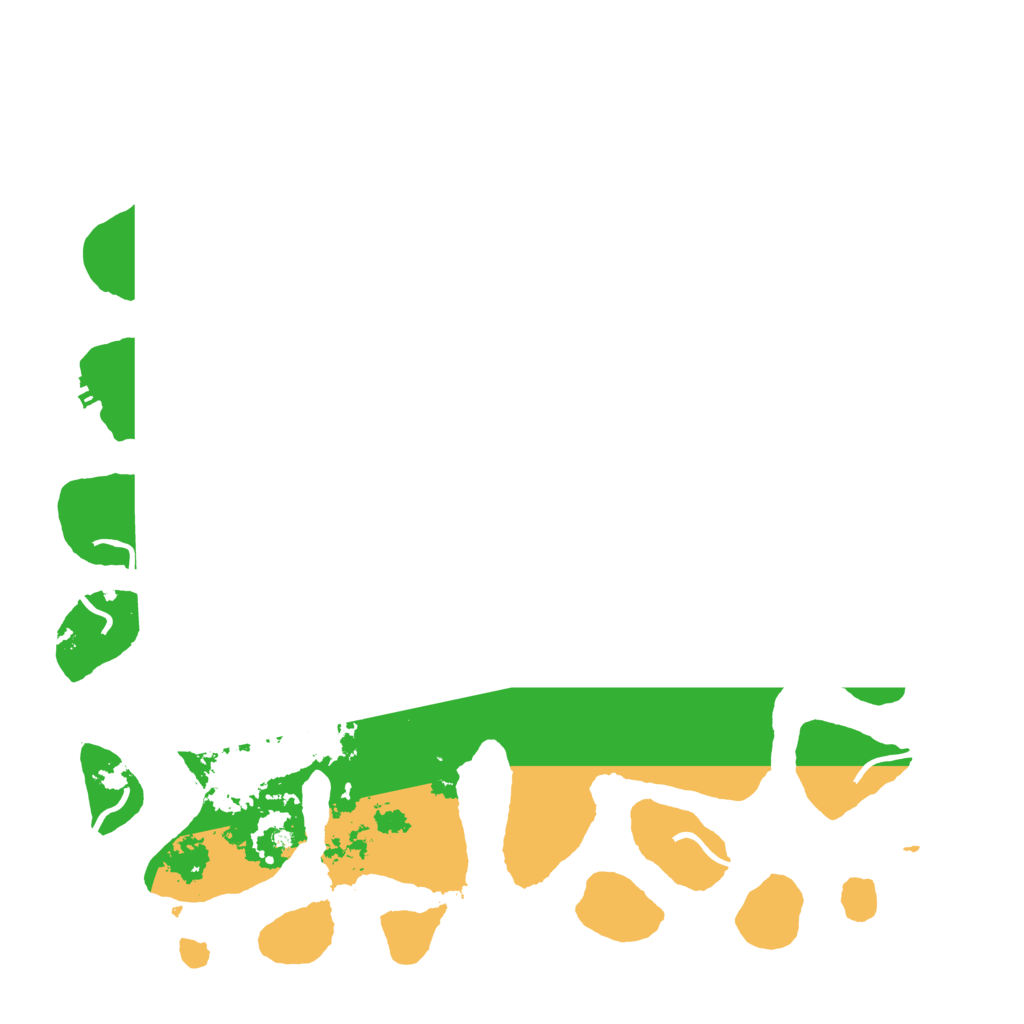 Biome Rust Map: Procedural Map, Size: 4500, Seed: 591190290