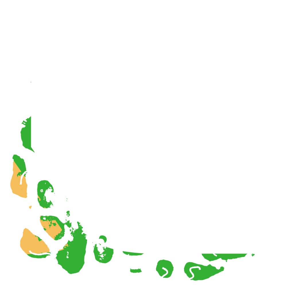 Biome Rust Map: Procedural Map, Size: 5000, Seed: 6826