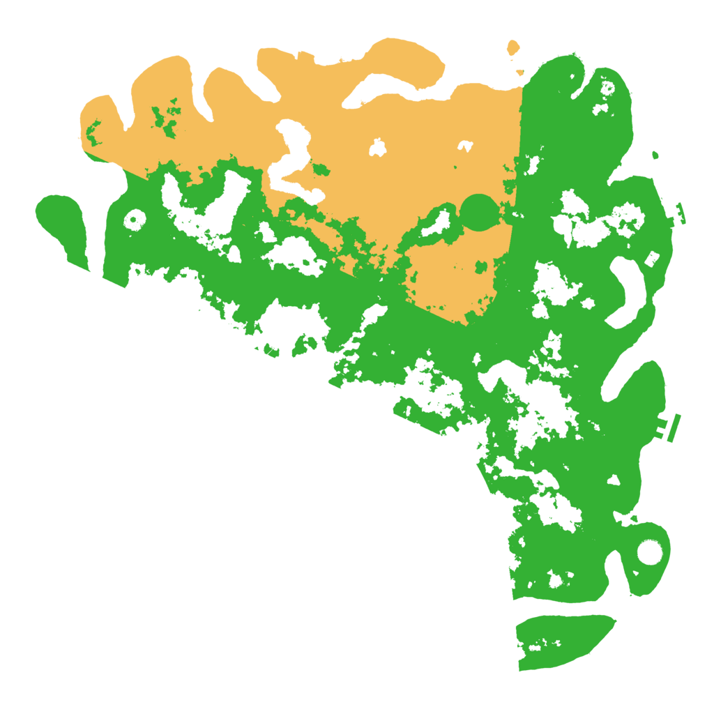 Biome Rust Map: Procedural Map, Size: 5000, Seed: 222