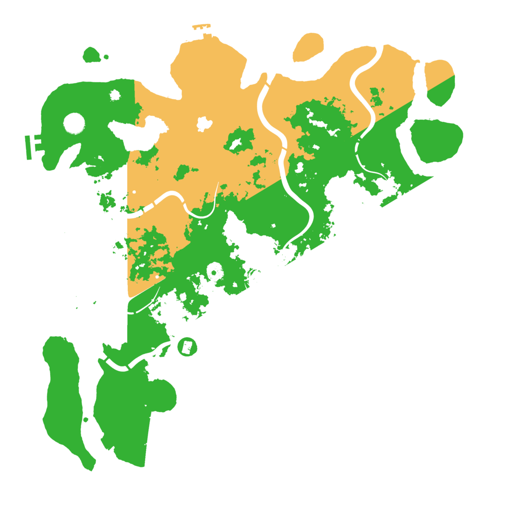 Biome Rust Map: Procedural Map, Size: 4250, Seed: 22424