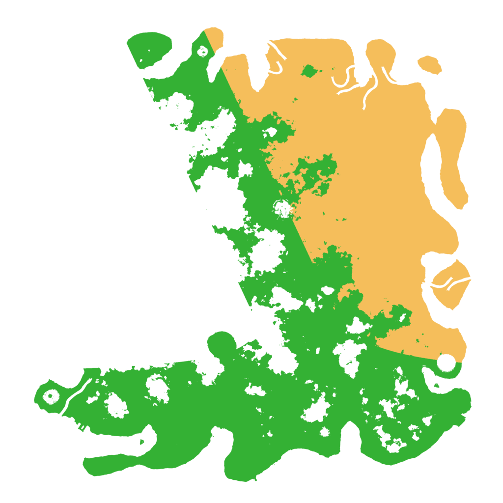 Biome Rust Map: Procedural Map, Size: 5000, Seed: 2133465