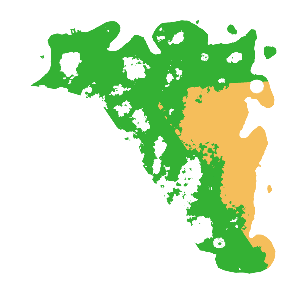 Biome Rust Map: Procedural Map, Size: 4000, Seed: 61220952