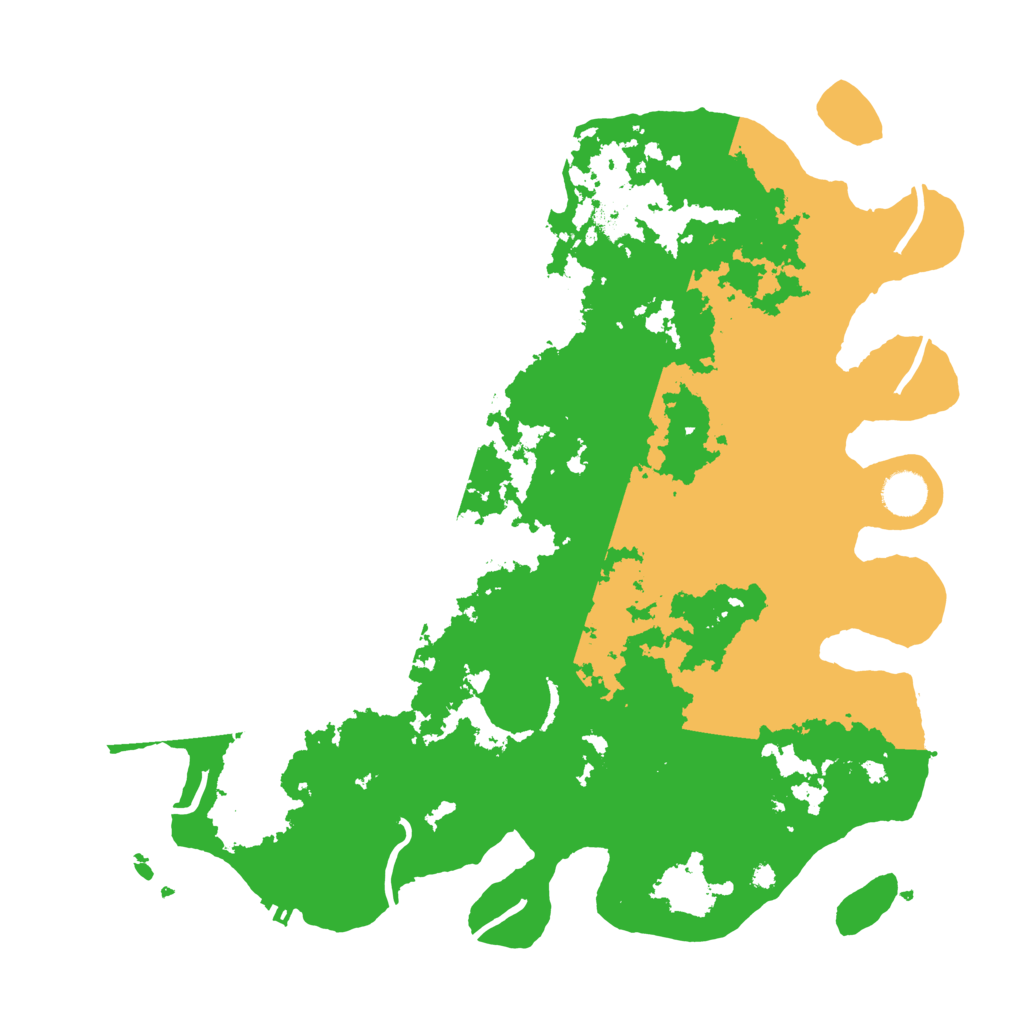 Biome Rust Map: Procedural Map, Size: 4000, Seed: 7518582