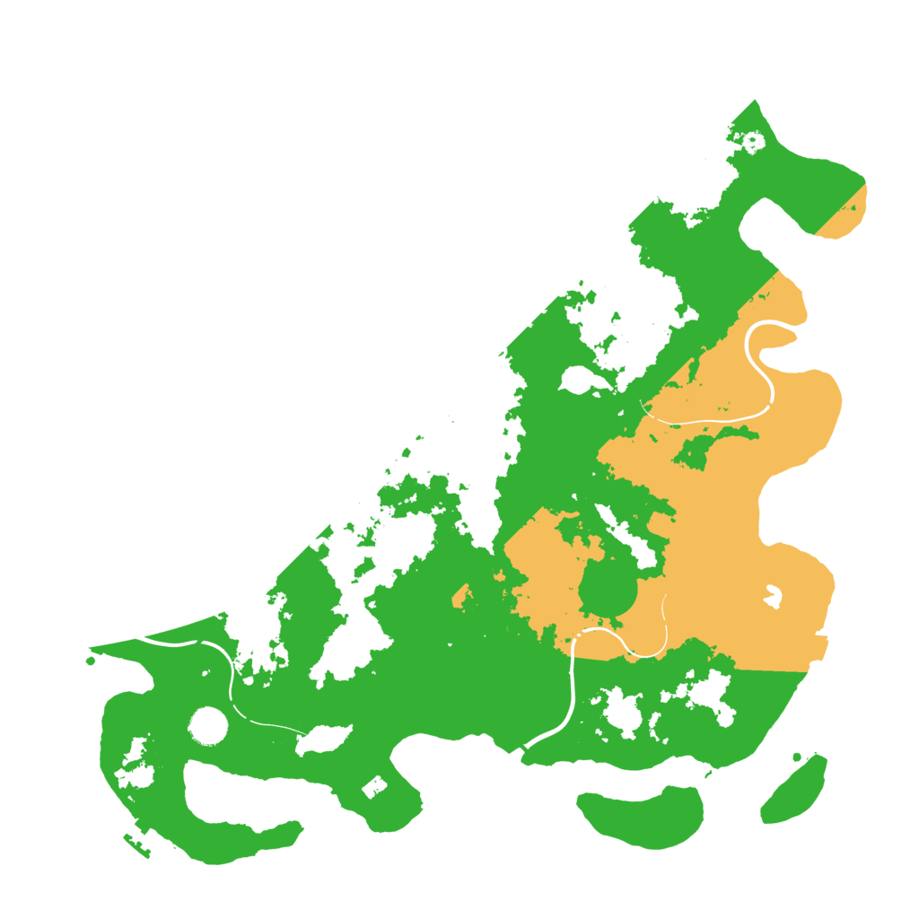 Biome Rust Map: Procedural Map, Size: 4250, Seed: 2141765299