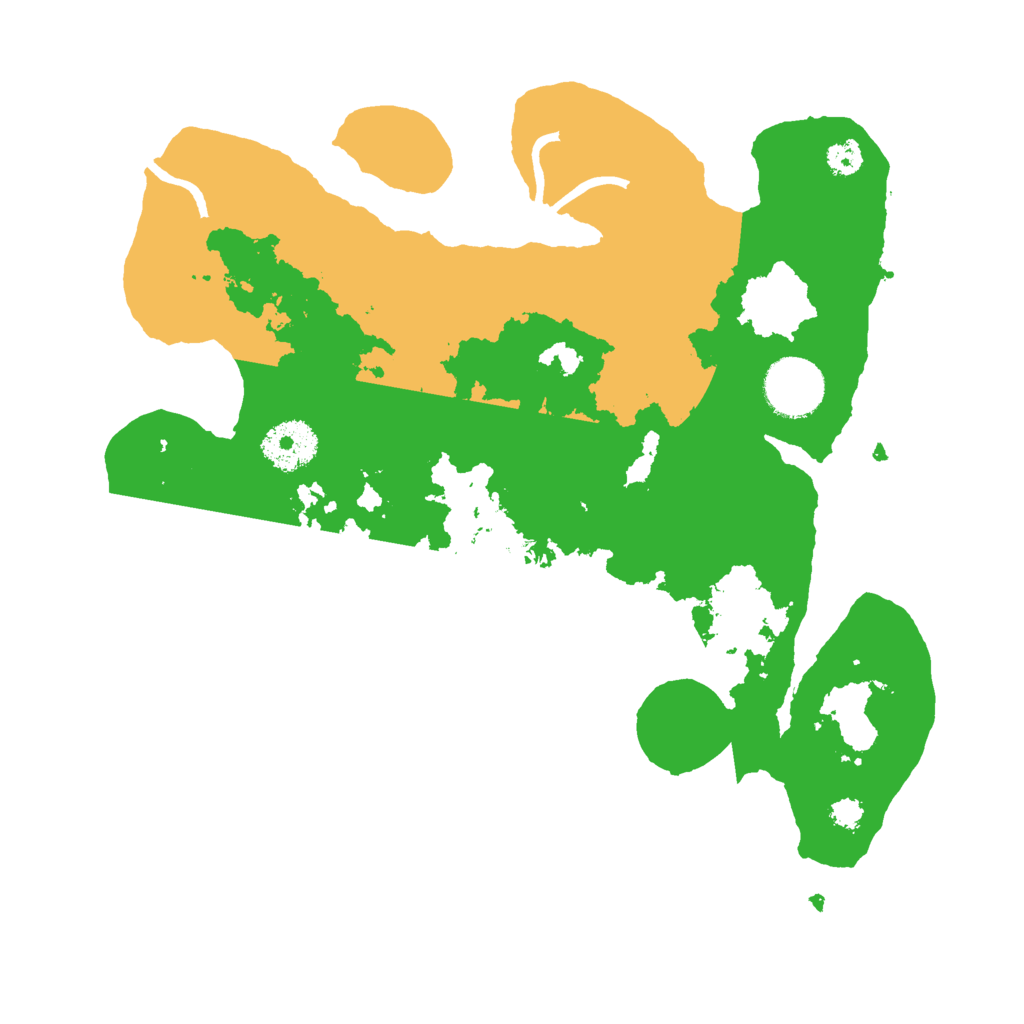 Biome Rust Map: Procedural Map, Size: 3000, Seed: 1168706672