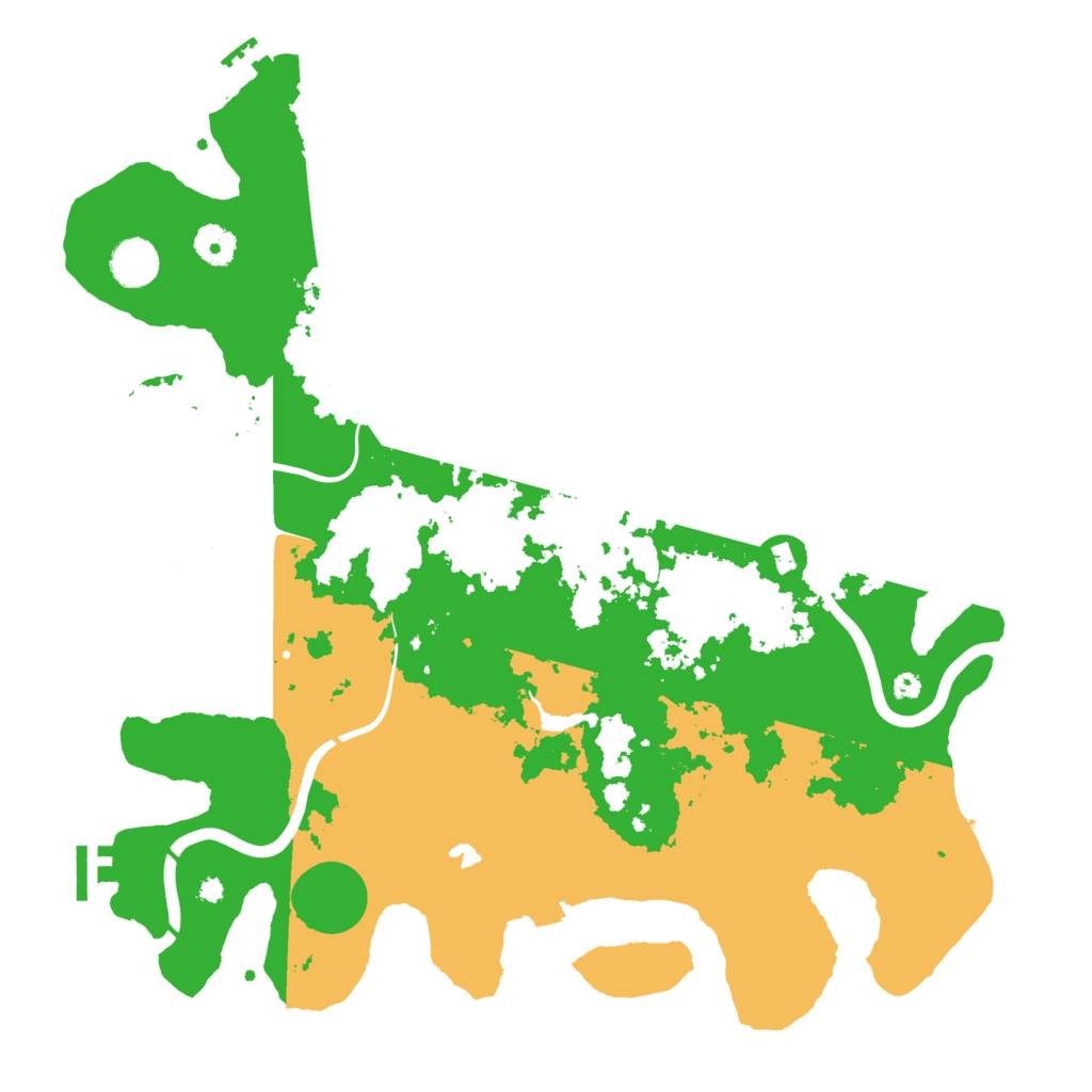 Biome Rust Map: Procedural Map, Size: 4000, Seed: 1696582525