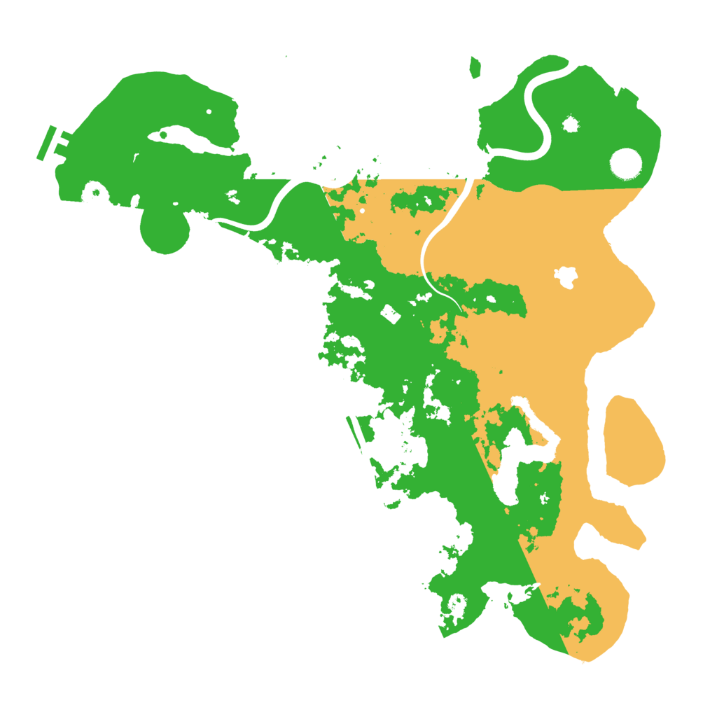Biome Rust Map: Procedural Map, Size: 4000, Seed: 1545857