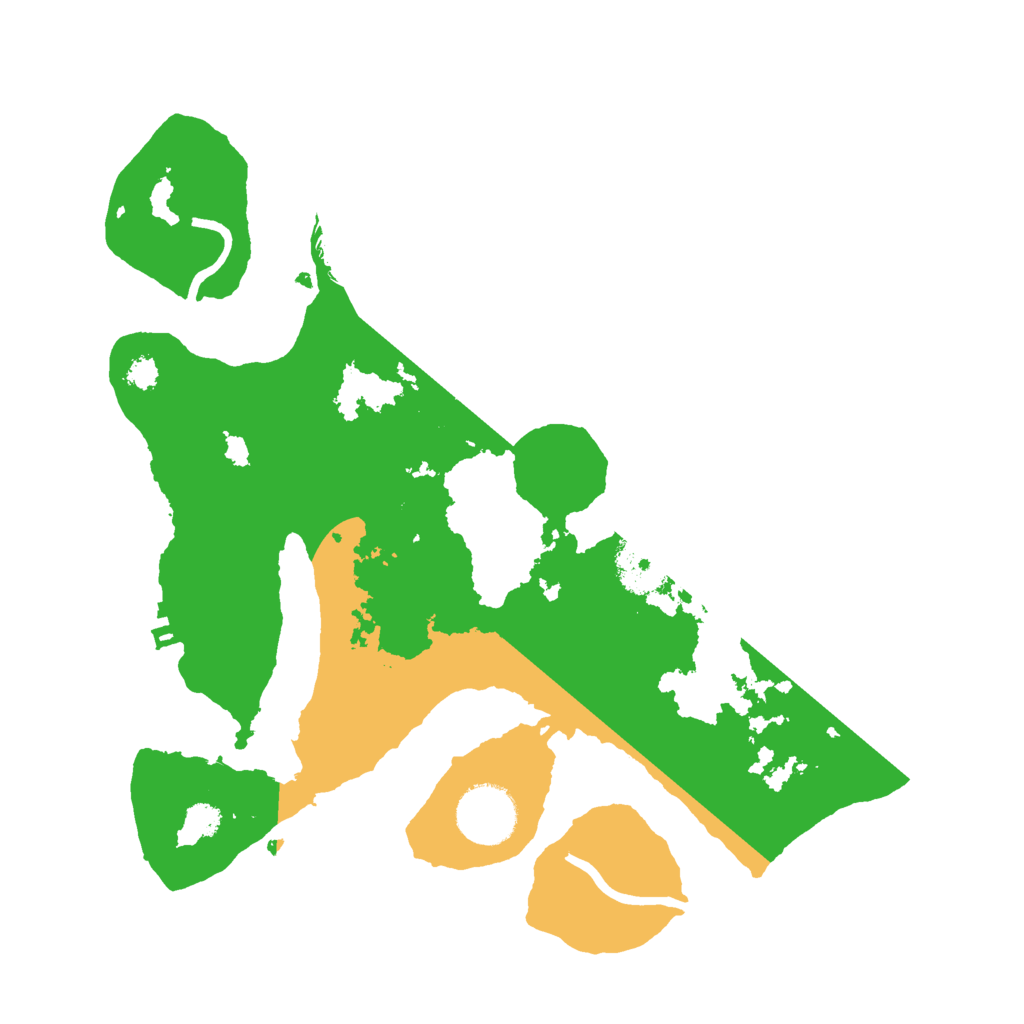 Biome Rust Map: Procedural Map, Size: 3000, Seed: 627077