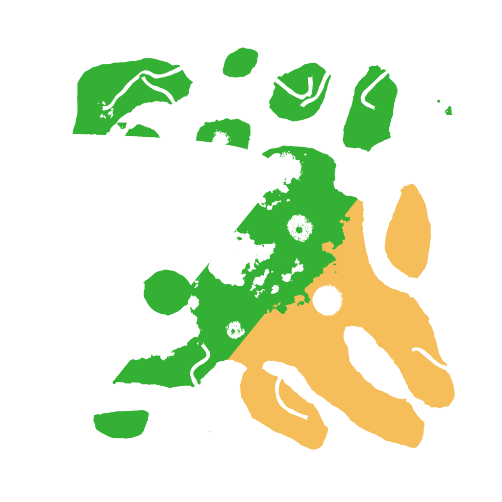 Biome Rust Map: Procedural Map, Size: 3000, Seed: 628836