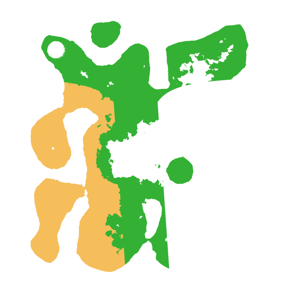 Biome Rust Map: Barren, Size: 3000, Seed: 758972