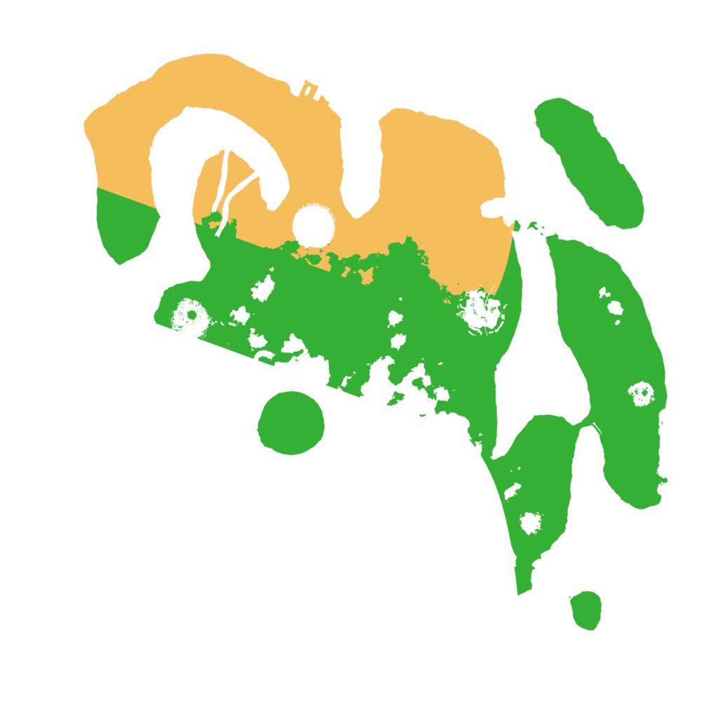 Biome Rust Map: Procedural Map, Size: 3000, Seed: 634428