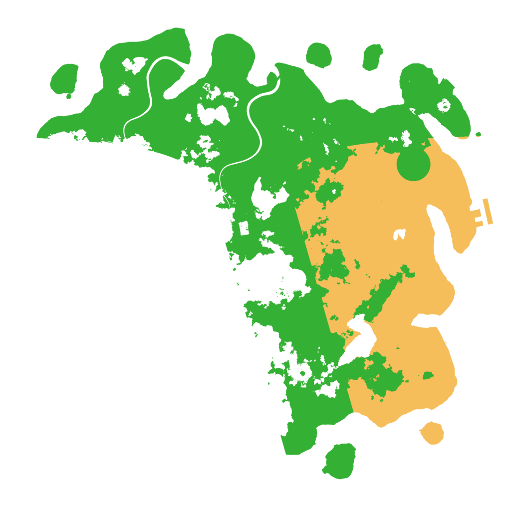 Biome Rust Map: Procedural Map, Size: 4000, Seed: 1564213277